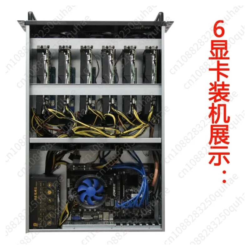 4U Multi-Grafikkarten-Gehäuse  – 8 Gpu 4U Server Chassis Bewertung und Preis